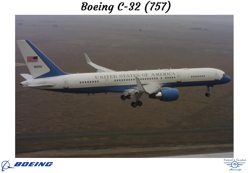 Boeing C-32 (757) - Coletti's Combat Aircraft